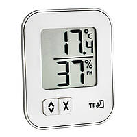 Термогигрометр цифровой TFA Moxx белый 57x13x69 мм