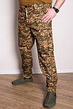Тактичні штани чоловічі НГУ 46-56р рипстоп, фото 3