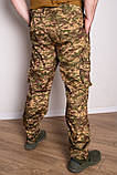 Тактичні штани чоловічі НГУ 46-56р рипстоп, фото 4
