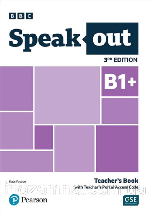 SpeakOut 3rd Edition B1+ Teacher's Book with Portal Access Code