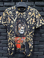 Футболка DOLCE&GABBANA Lion King мужская футболка D&G дольче габана