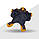 Комбінезон дощовик Спорт для собак 29х46 см коричневий, фото 2