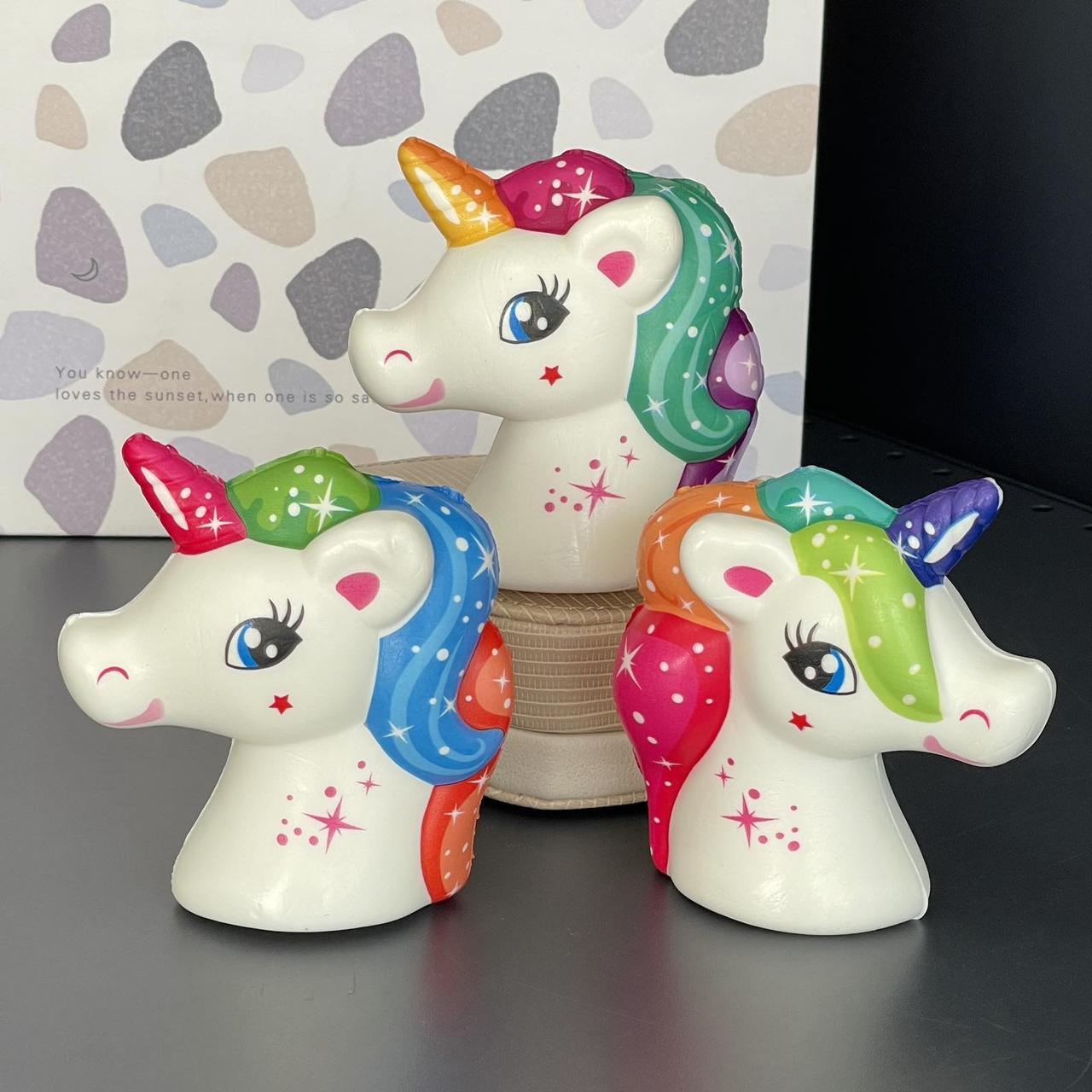 Сквіш "Єдиноріг", Игрушка - антистресс "Единорог", фото 1