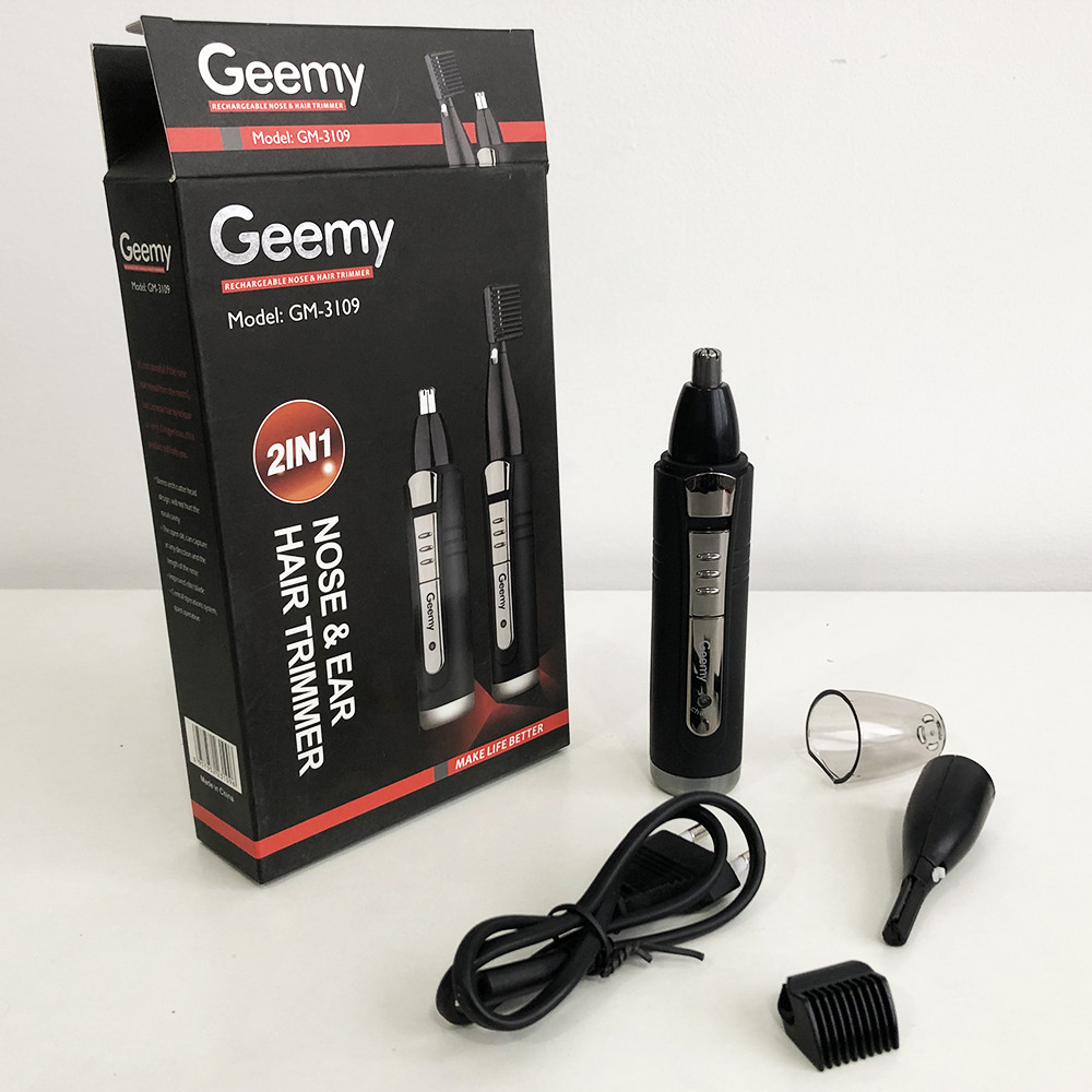 Електробритва GEMEI GM-3109 2в1, Професійна електробритва бритва для бороди, LQ-517 Електробритва акумуляторна, фото 1