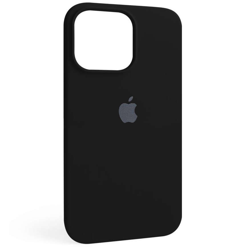 Чохол Silicone Full Cover для Apple iPhone 15 Pro Max Black, фото 1