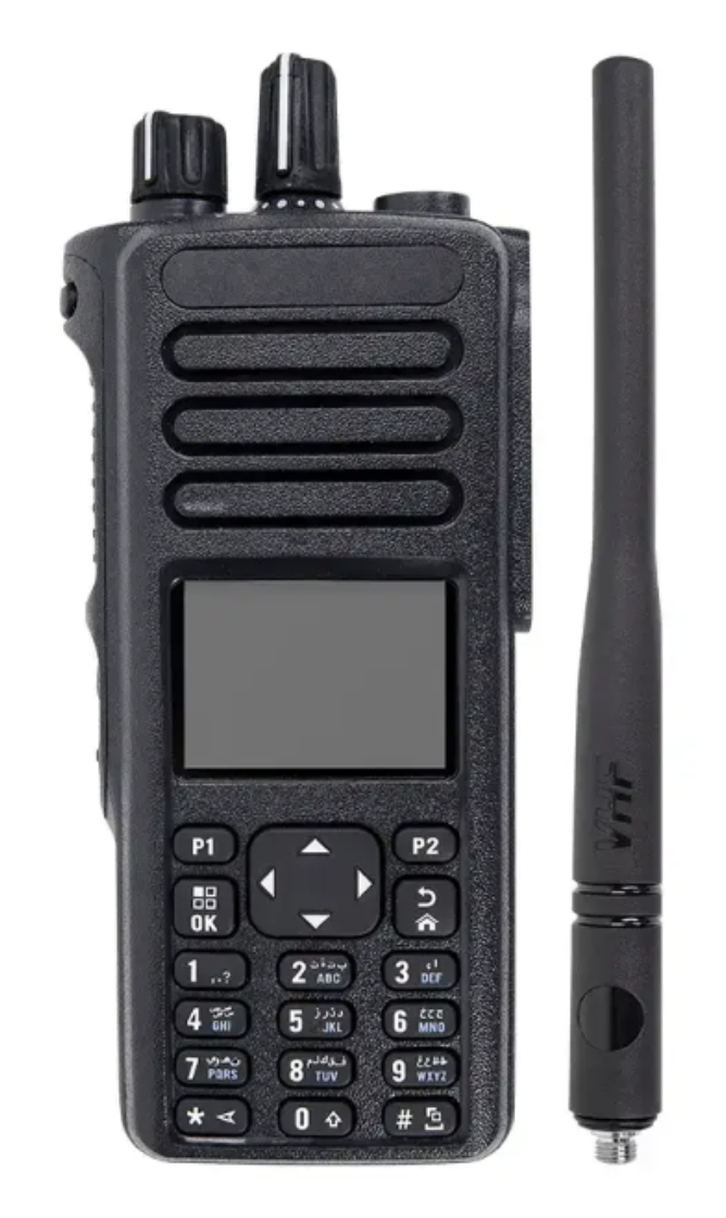 Рація Motorola DP4801e VHF (низькочастотна) портативна професійна, цифрова рація радіостанція, фото 1