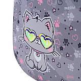 Рюкзак напівкаркасний GoPack Education Meow GO24-165M-3, фото 8