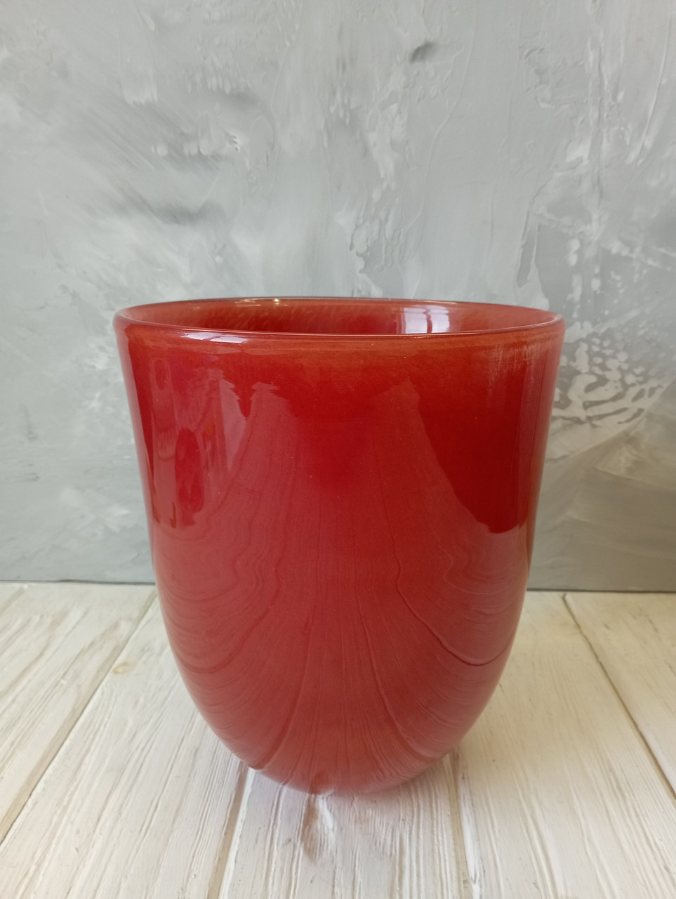 Ваза Фавелка червона, фото 1