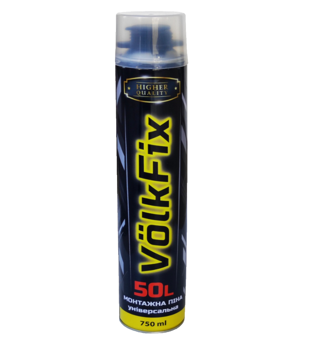 Піна поліуретанова універсальна, 750 мл, (50л), "Volkfix"