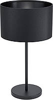 Настольная лампа EGLO Maserlo с выключателем, патрон E27 [Класс энергопотребления F] ,черная