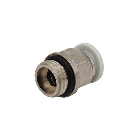 Фітинг цанговий PC8-G02 з різьбленням 1/4" і отвором для трубки 8 мм (перехідник), фото 2
