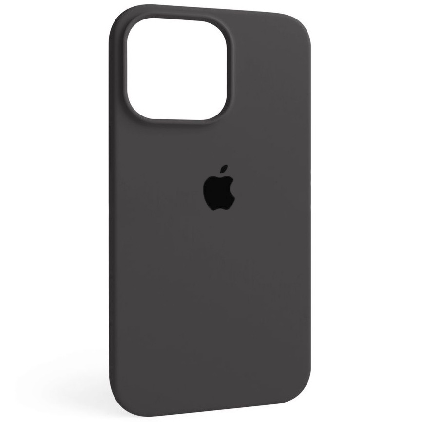 Чохол Silicone Full Cover для Apple iPhone 15 Pro Max Dark Grey, фото 1