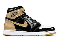 Жіночі кросівки Nike Air Jordan 1 High Gold Top 3