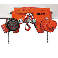 Таль електрична ланцюгова з укороченою конструкцією HADEF Professional Line 29/06 EES Synchro