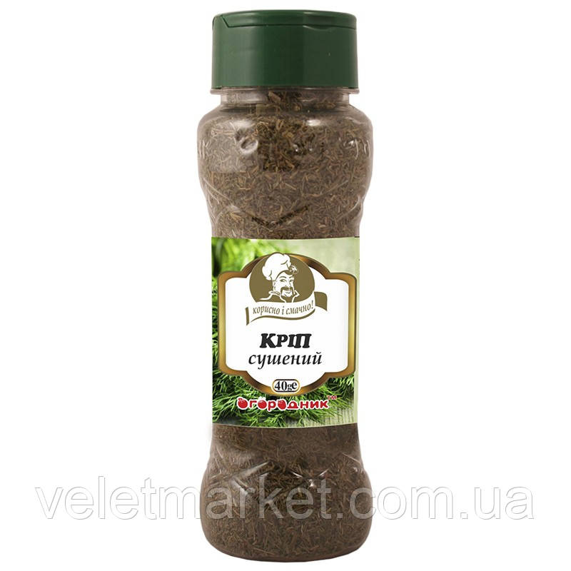 Кріп Огородник зелень сушена 40 г (4820079243308)