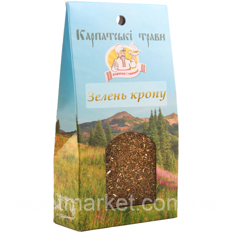 Приправа Зелень кропу городник сушена 30 г (4820079241823), фото 1