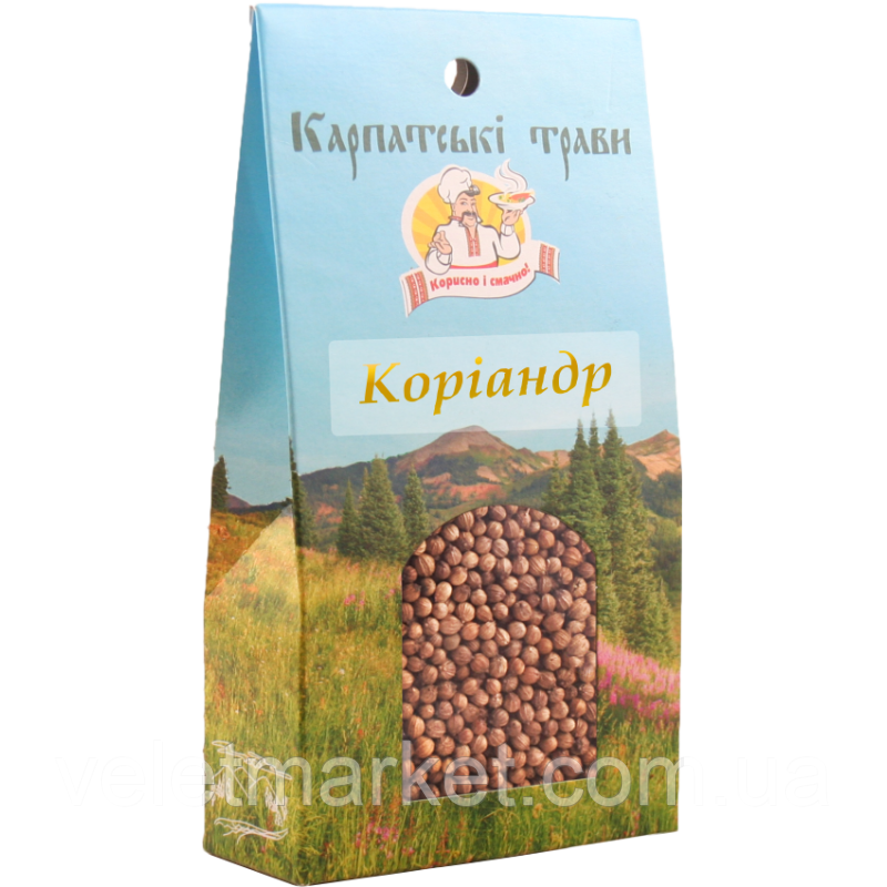 Приправа Коріандр Огородник 50 г (4820079242141)