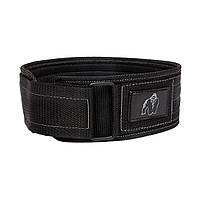 Пояс для важкої атлетики Gorilla Wear 4-Inch Nylon Lifting Belt чорний