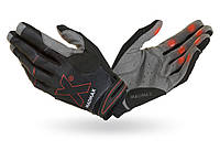 Рукавички для фітнесу MadMax MXG-103 X Gloves Black/Grey M лучшая цена с быстрой доставкой по Украине