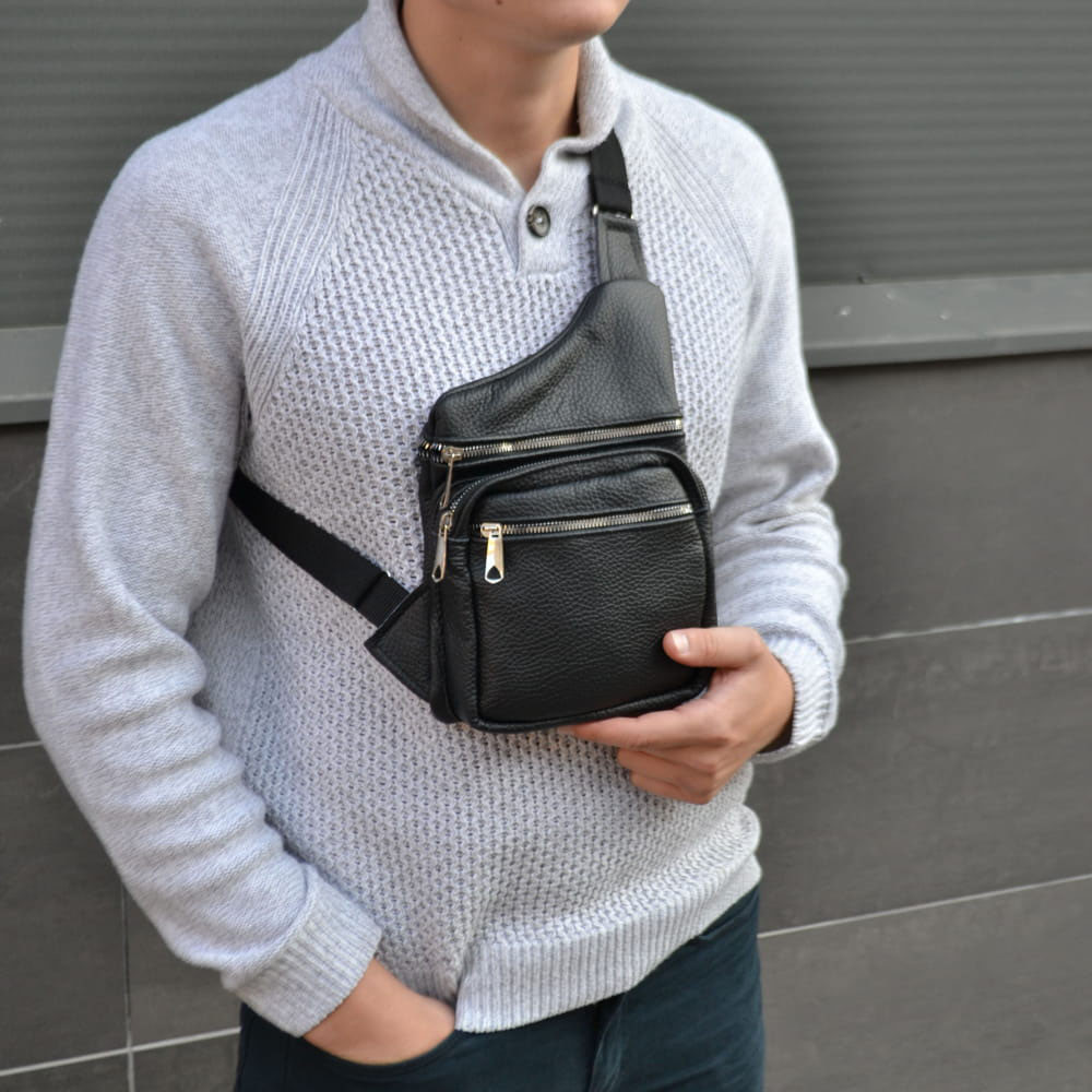 Сумка пояс плече чоловіча тактична, Тактична нагрудна сумка для чоловіків, Чоловіча UO-892 сумка кроссбоді, фото 1