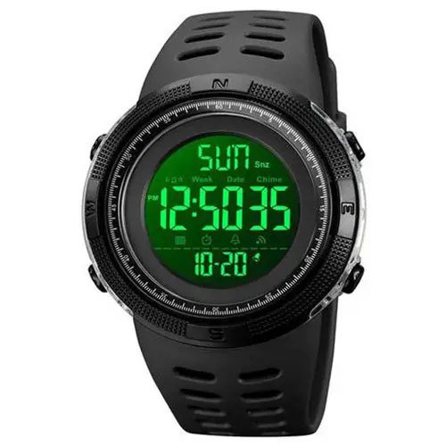 Чоловічий годинник з офіційною гарантією SKMEI 2070BK BLACK, Годинники MD-901 спортивні спорт