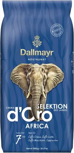 Кава в зернах Dallmayr Crema D'oro Selektion Africa 1 кг