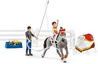 Schleich 42443 Набор для верховой езды Мии для прыжков