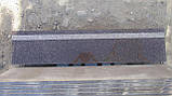 Сходинка GTKHouse з Токівського граніту 1000х350х20 з однією термосмугою Червоний, фото 4