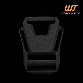 Фастекс (Пряжка) 25 мм Z Buckle WJ Woojin Plastic ацетал, колір Чорний