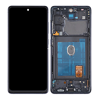 Дисплей (LCD) Samsung G780 Galaxy S20 FE OLED (Small LCD) з сенсором чорний + рамка