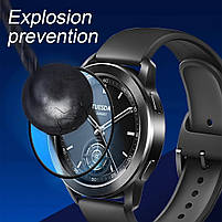 Захисна плівка з рамкою для смарт годинника Xiaomi Watch S3 / S1 (1 шт.), фото 8