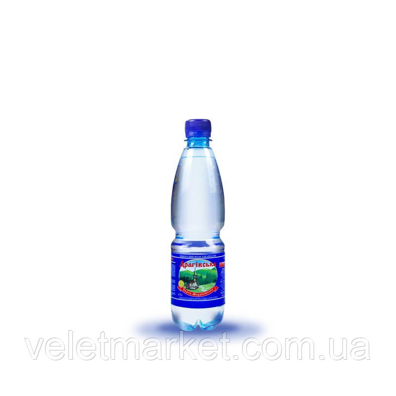 Вода мінеральна Драгівська Шаянські мінеральні води газована 0.5 л (4820026950044)