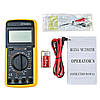 Мультиметр для дому Digital DT-9208A, Смарт мультиметр, Електронний TQ-652 тестер мультиметр, фото 8