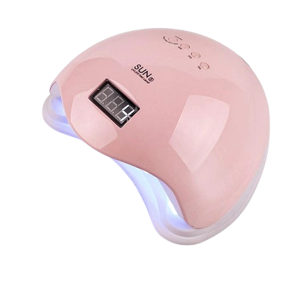 Лампа для манікюра LED+UV SUN 5 PINK 48W