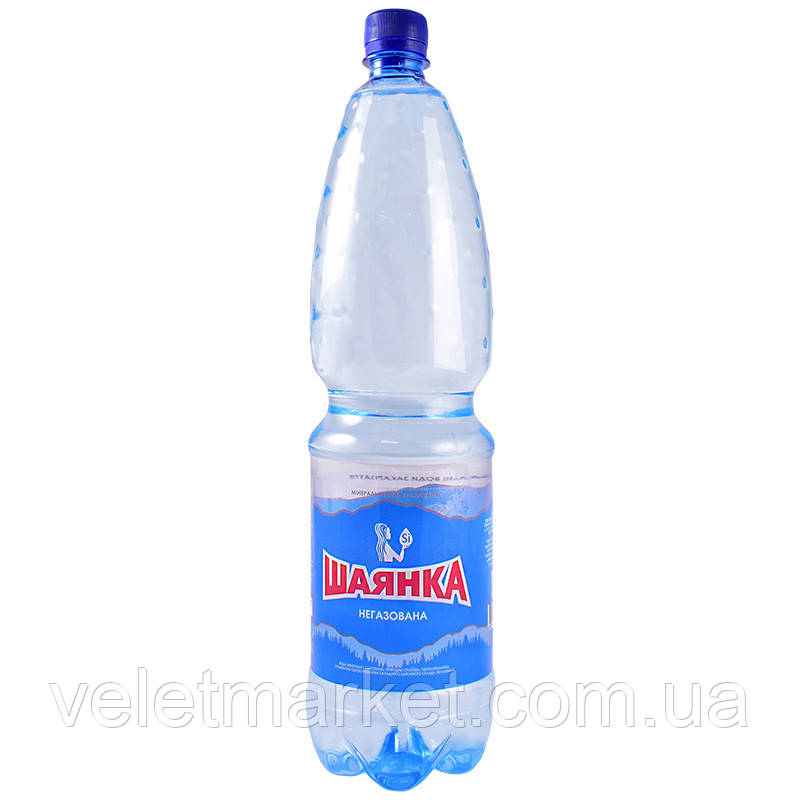 Вода мінеральна Шаянка Шаянські мінеральні води негазована 1.5 л (4820026950617)