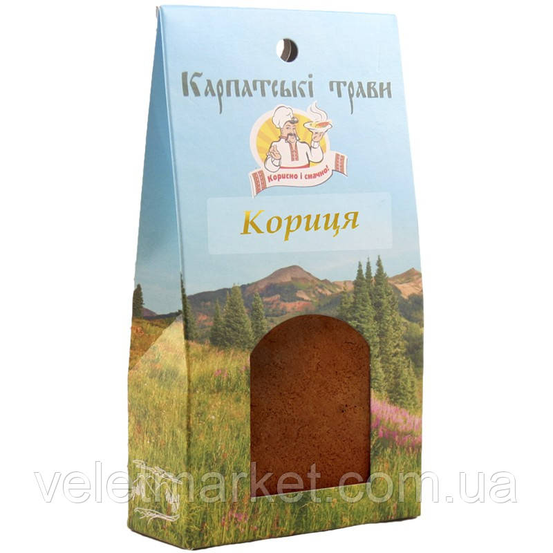 Приправа кориця Огородник мелена 50 г (4820079242493)