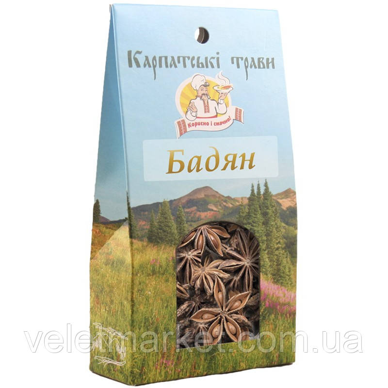 Приправа Бадян городник 20 г (4820079242516)