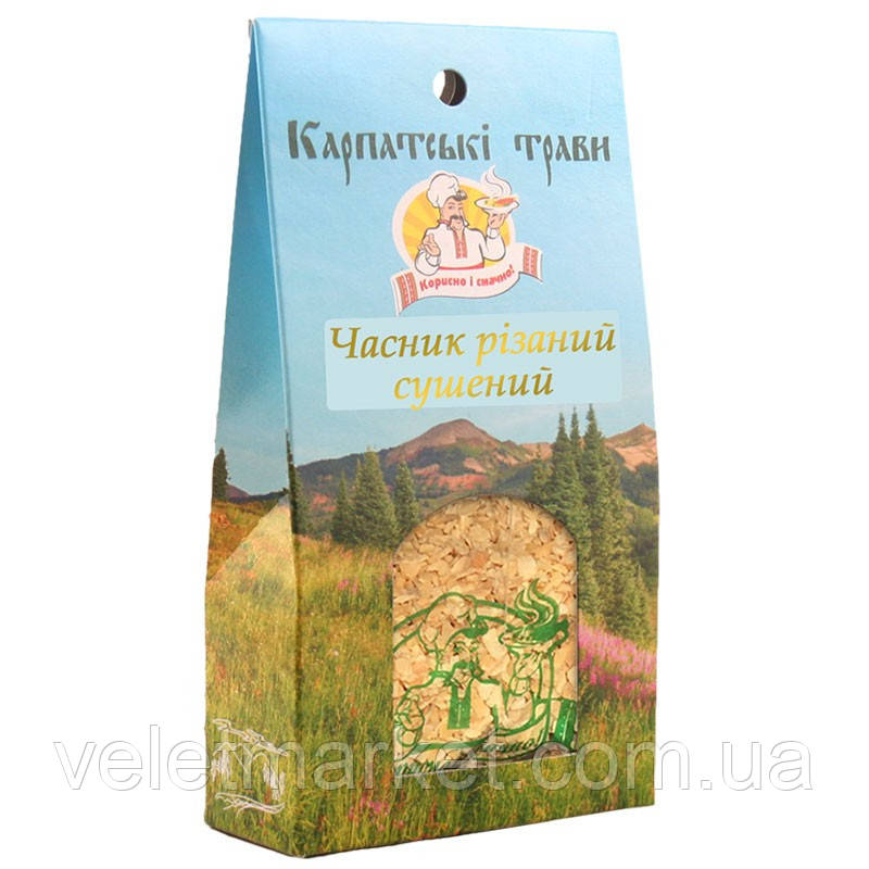 Часник різаний сушений Огородник 30 г (4820079242790)