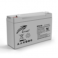 Аккумуляторная батарея AGM Ritar RT6120A 6V 12Ah GI, код: 7615471