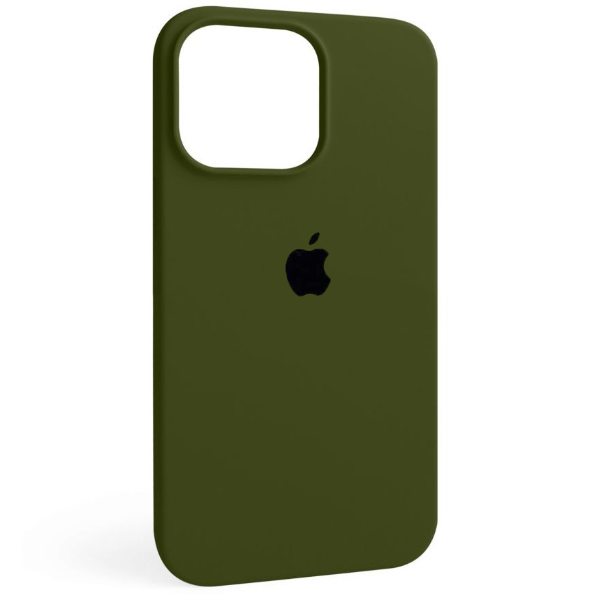 Чохол Silicone Full Cover для Apple iPhone 15 Pro Max Forest Green, фото 1