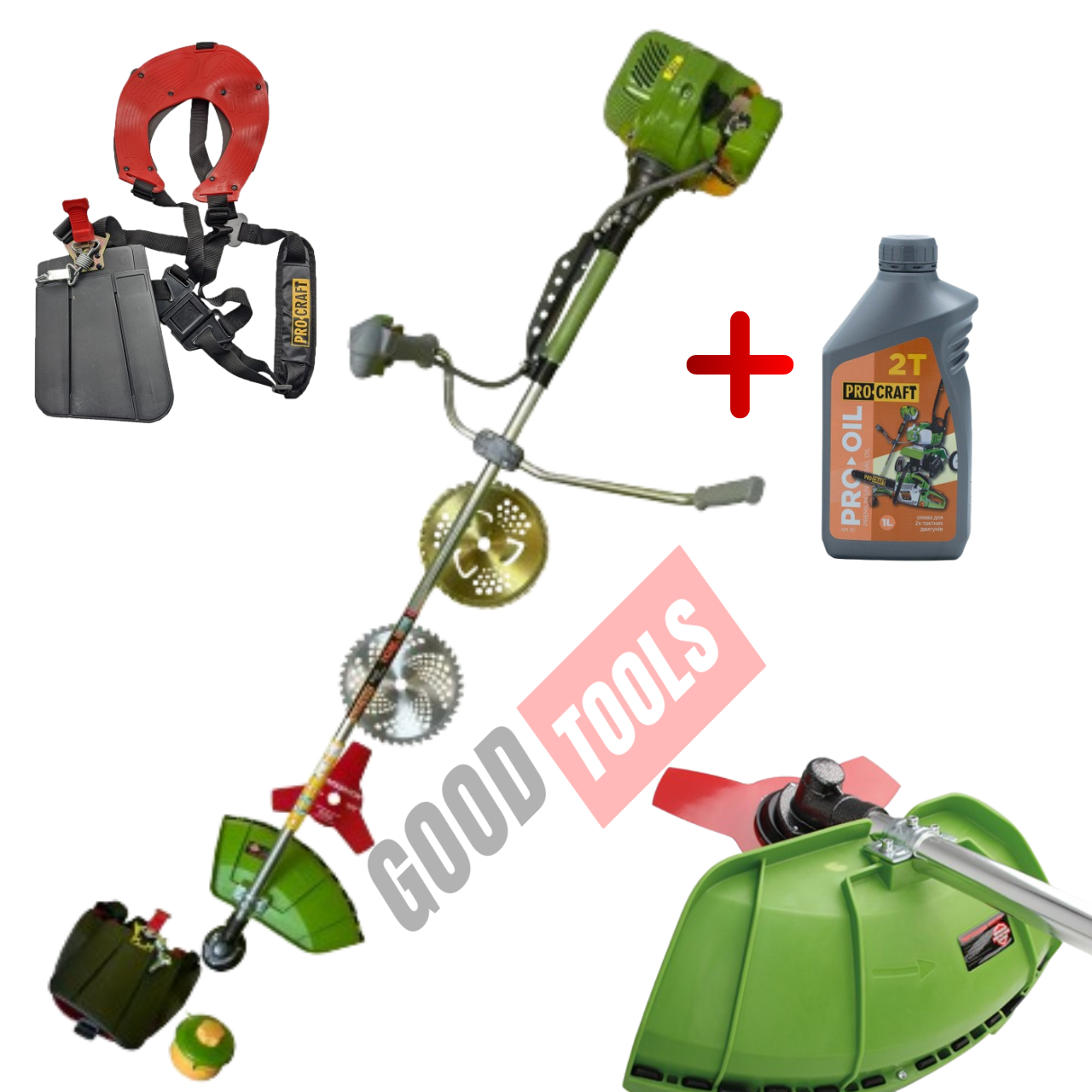 Коса бензинова Procraft T4500 NEW