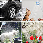 Туристичний душ на акумуляторі 2200 мАг, Gotel Q16H / Портативний душ з помпою / Кемпінговий переносний душ, фото 2