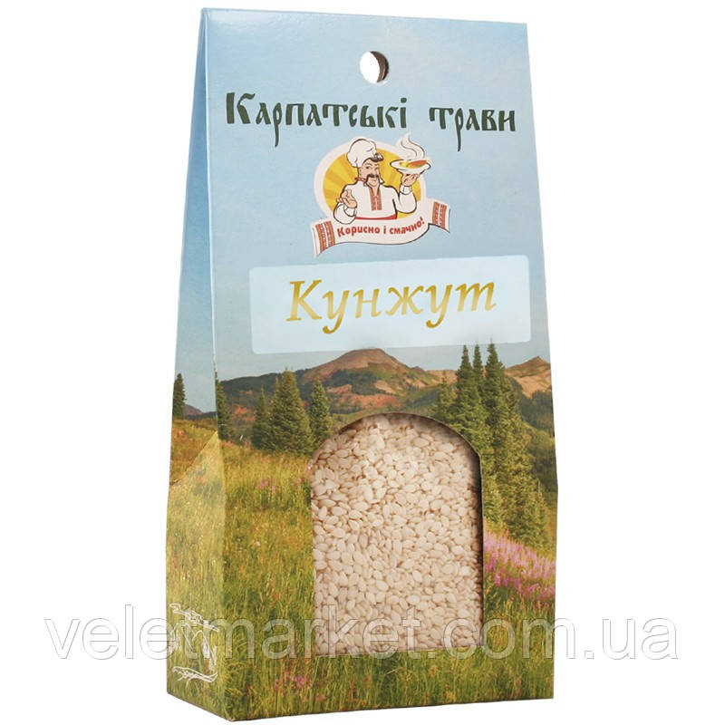Приправа Кунжут Городник 50 г (4820079243155)