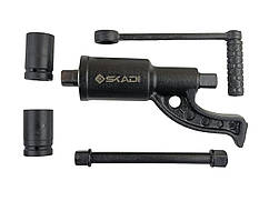 Ключ балонний (редукторний) з підсилювачем моменту, що крутить, на підшипнику 270 мм, 1:60 SKADI