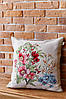 Гобеленова наволочка декоративна Квіти в рамці, фото 6