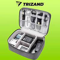 Сумка органайзер для гаджетів, кабелів, зарядних пристроїв Trisand (23172)