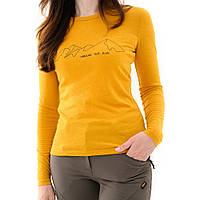 Футболка ж Turbat Cozy Logo 2 LS Wmn golden yellow - M - жовтий