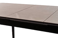Керамічний стіл TM-89 калаката мармур + чорний Vetro, фото 3