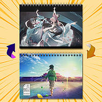 Скетчбук А5 96 арк. 60-65 гр.м² Kusuriya no Hitorigoto / Монолог травниці 007