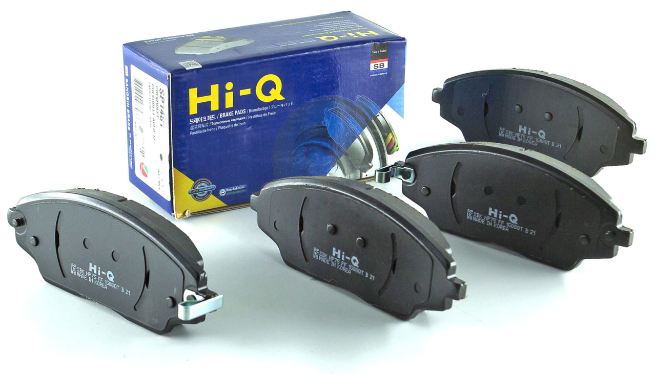 Передні колодки Авео Т300 / Aveo T300 Sonic (95231012) Sangsin Hi-Q SP1481, фото 1